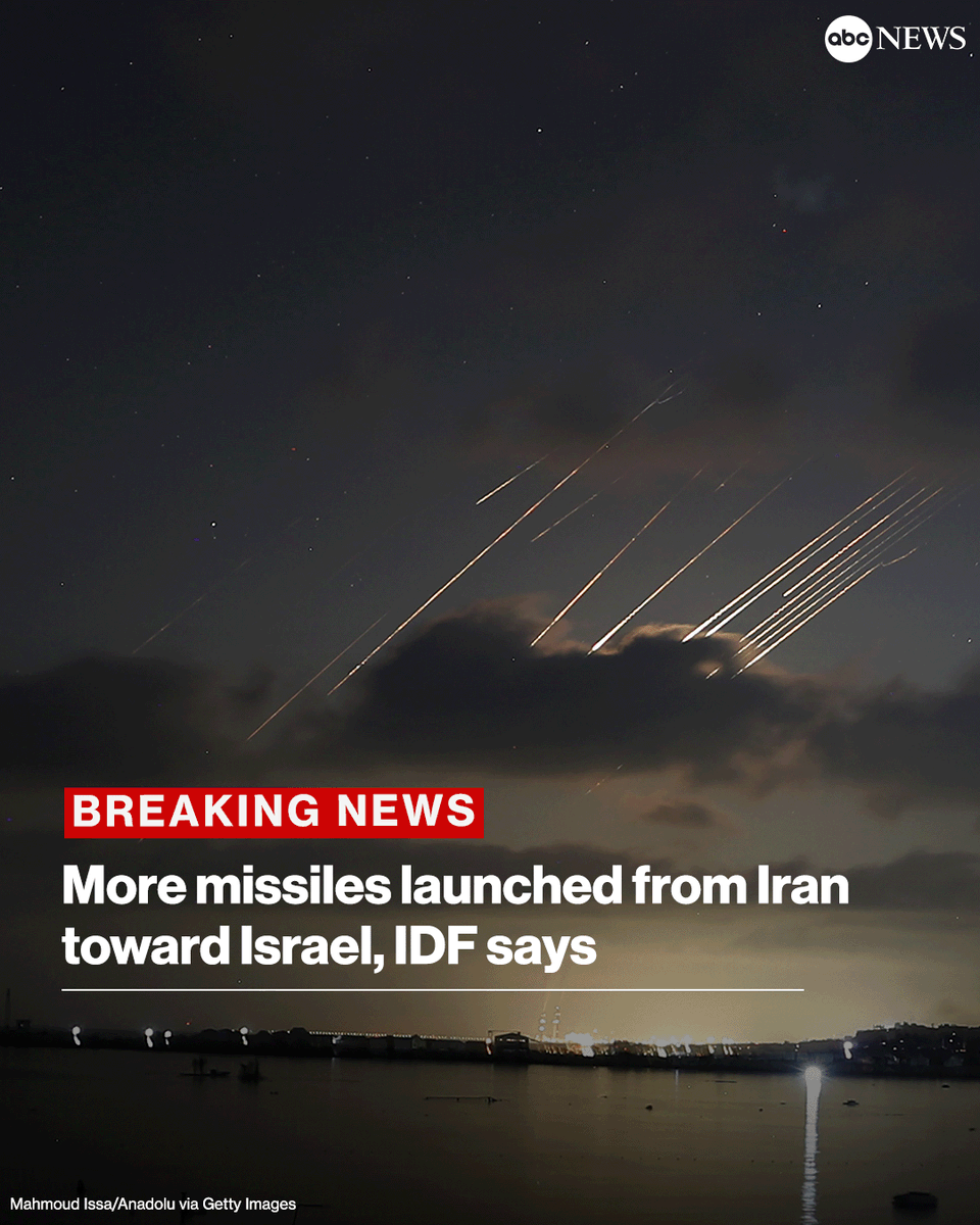 BREAKING: Tel Aviv Under Fire as Iran Launches New Missile Attack!