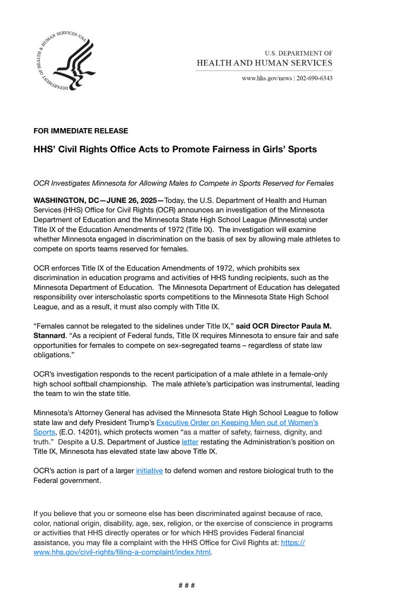 BREAKING: Title IX Crisis! Minnesota Education Under Fire!
