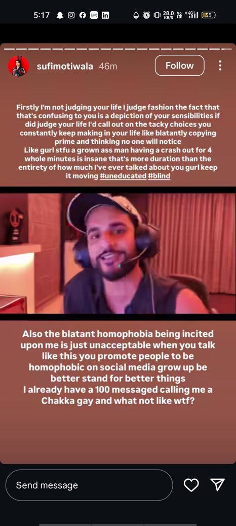 BREAKING 🚨🚨 Traitor Sufi Motiwala Calls Out Abhishek Malhan's Fans!