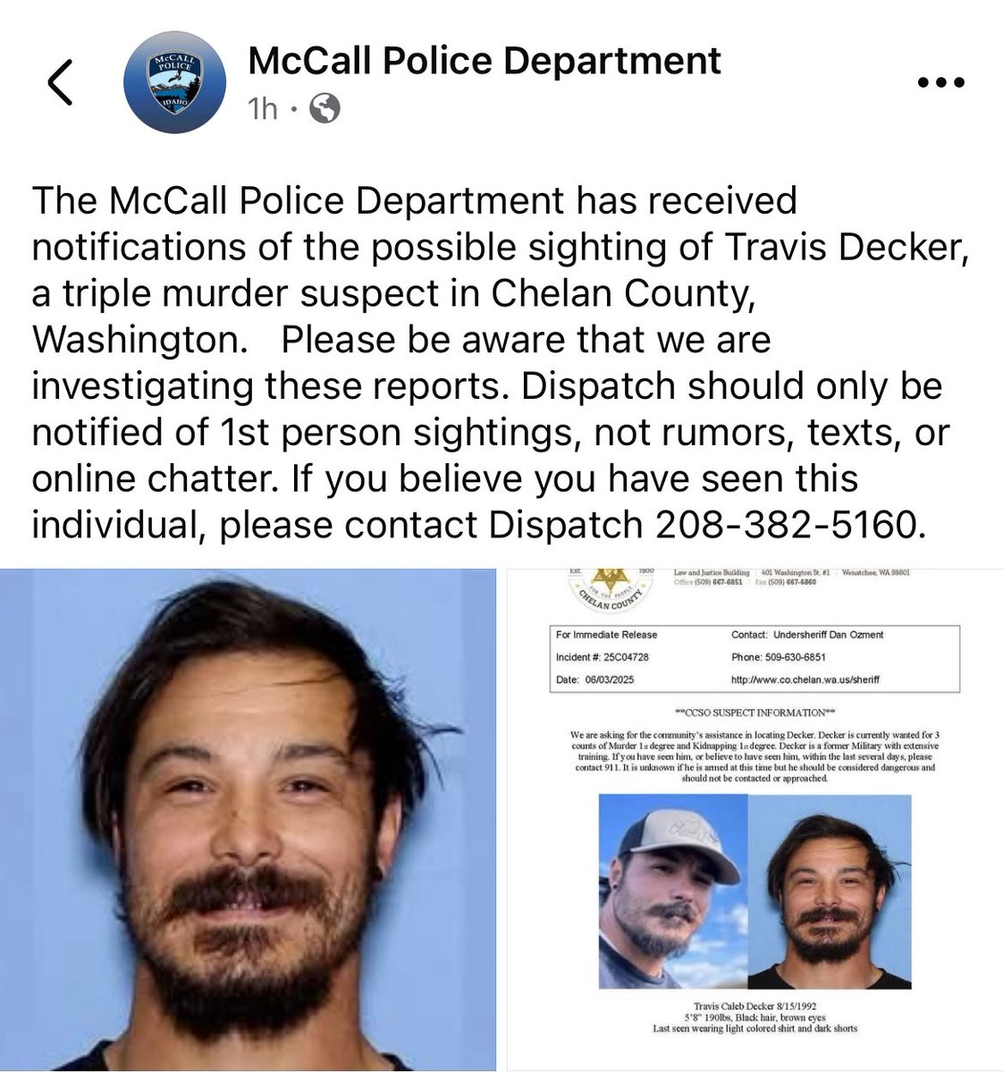 BREAKING: Travis Decker Sighted - Kidnapping & Murder Suspect!