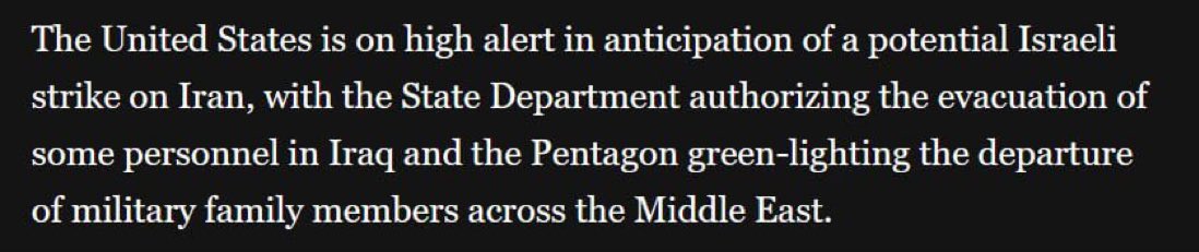 BREAKING: US Readies for Possible Israeli Strike on Iran!