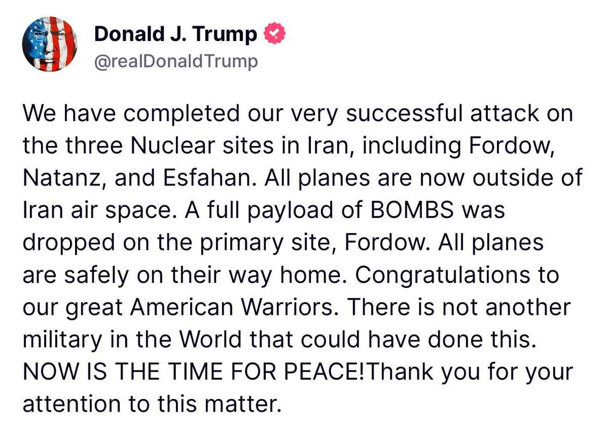 BREAKING 🔴🔴🔴 US STRIKES IRAN NUCLEAR SITES: WORLD ON EDGE!