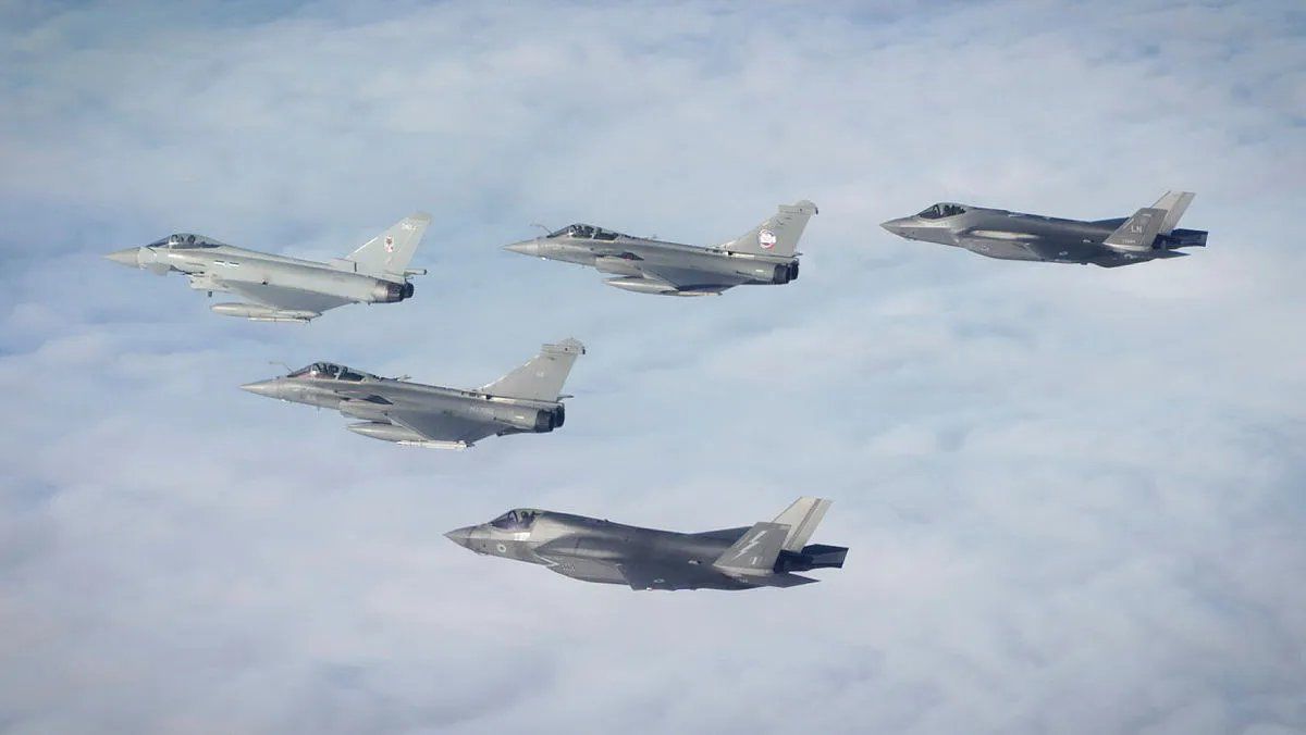 BREAKING: U.S. and UK Jets Engage as 100+ Iranian Drones Attack!