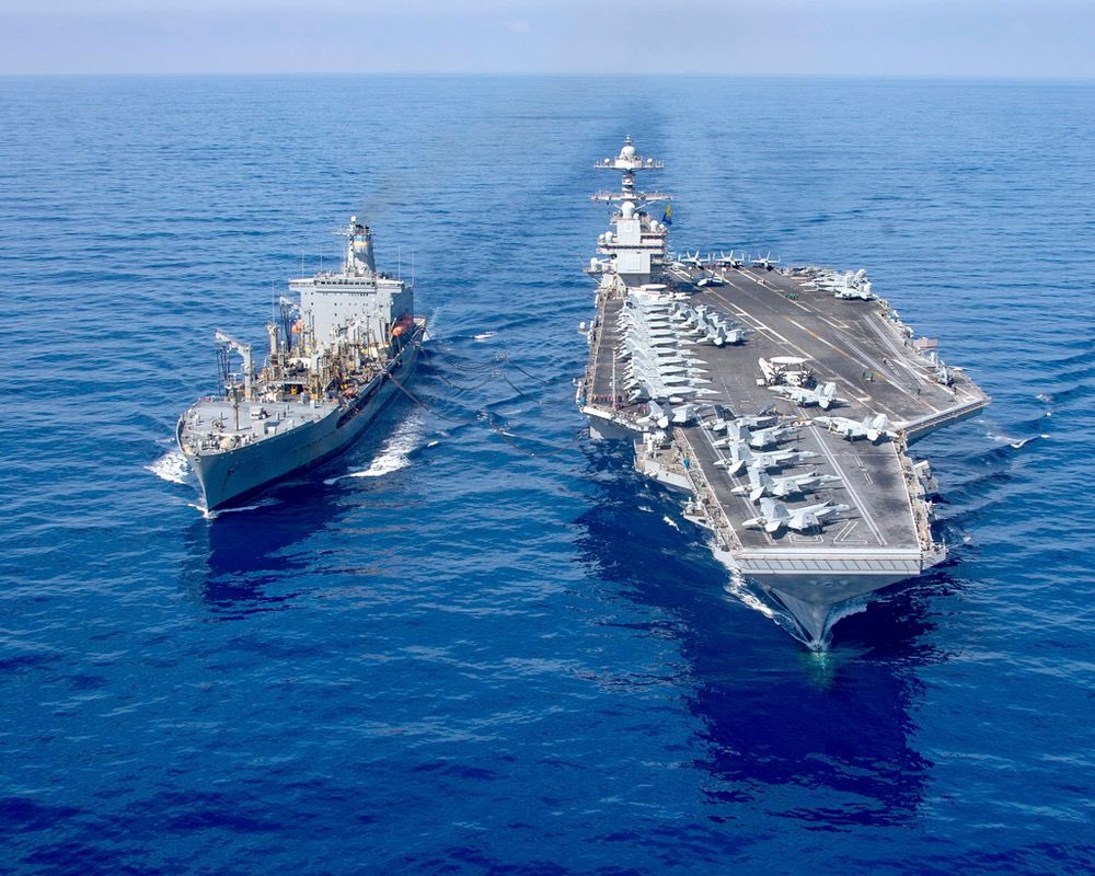 BREAKING 🔴🔴 USS Ford Carrier Group Heads to Tense Israel-Iran Zone!