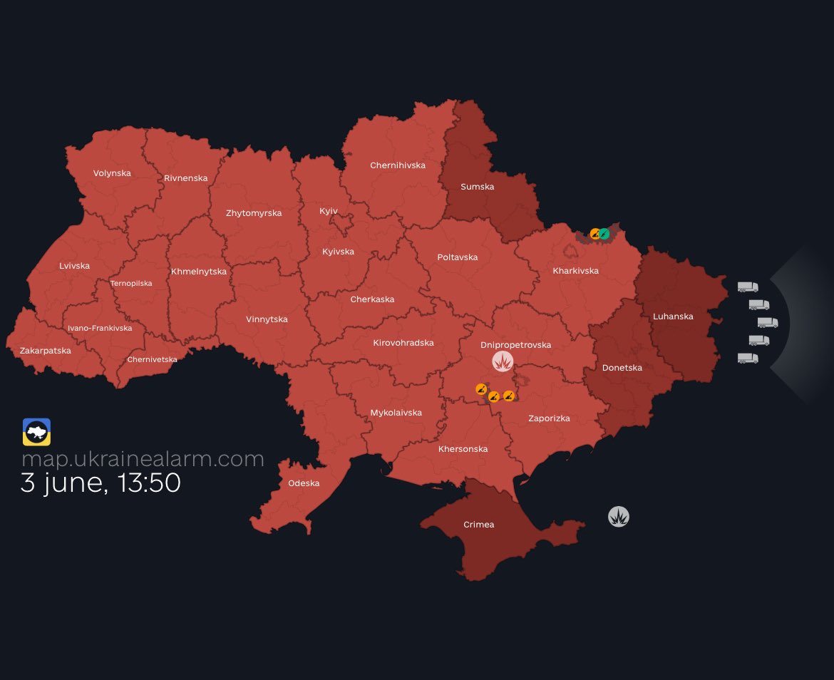 BREAKING: Ukraine Under Air Sirens as IRBM Threat Looms!