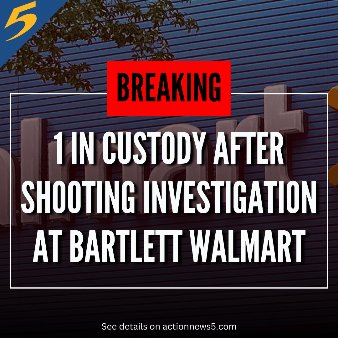 BREAKING: Walmart Shooting in Bartlett - Suspect Now in Custody!