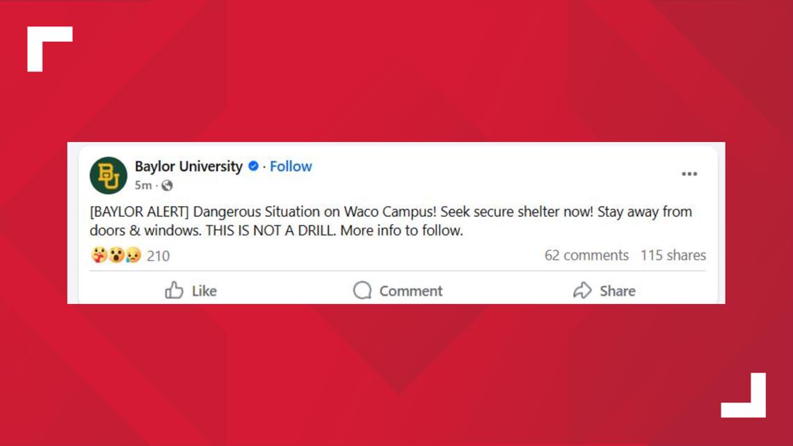 🚨 Baylor University on Lockdown: No Shooter, But Why the Panic? Waco Campus Alert Breaking News Texas News