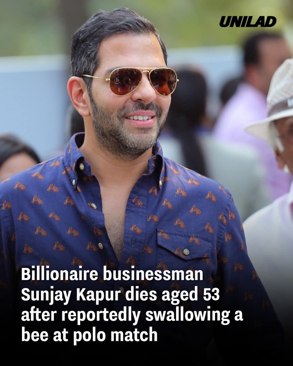 Billionaire Sunjay Kapur's Shocking Death: Swallowed Bee Causes Heart Attack