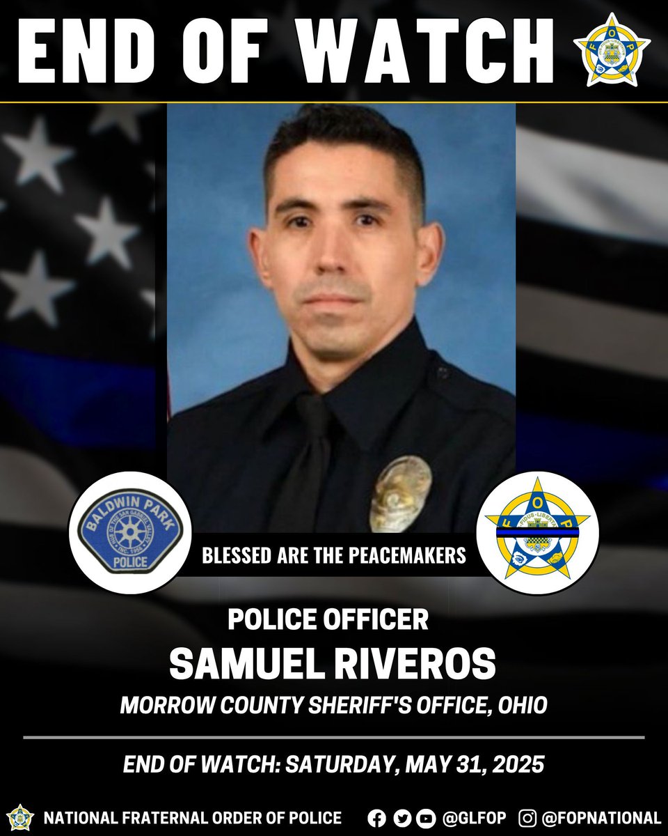 🔹Blessed Are The Peacemakers: Officer Killed Sparks Nationwide Outrage!