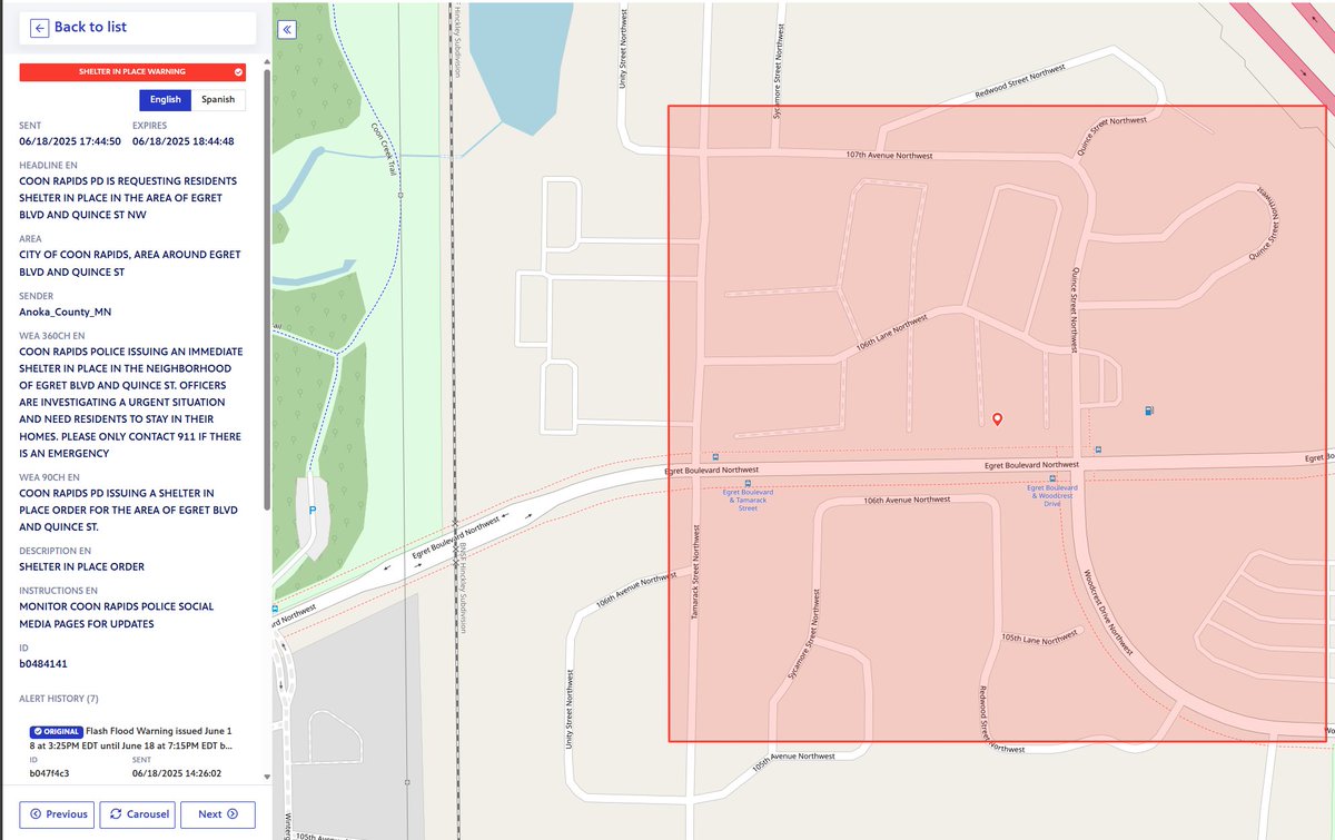 Breaking: Coon Rapids Under Shelter-in-Place Amid Armed Standoff!