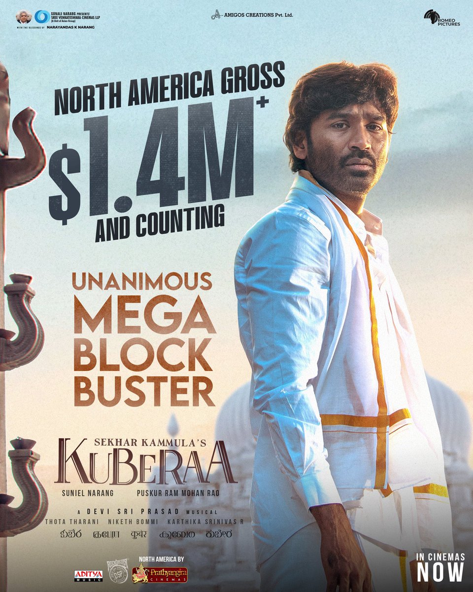 Breaking: Dhanush's Kuberaa Smashes Records, Sparks Controversy!