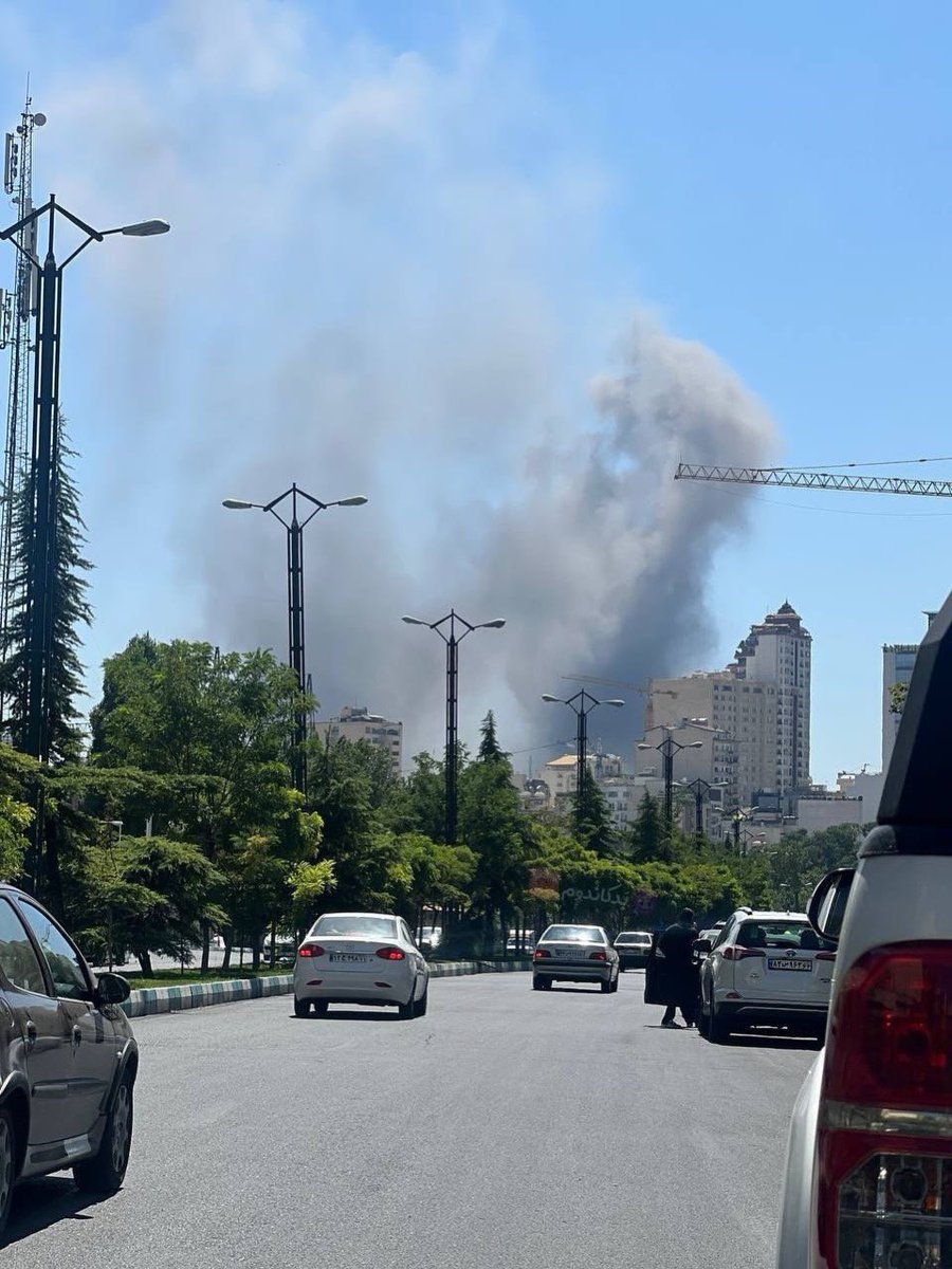 Breaking: Explosions Rock Central Tehran Amid Rising Tensions!