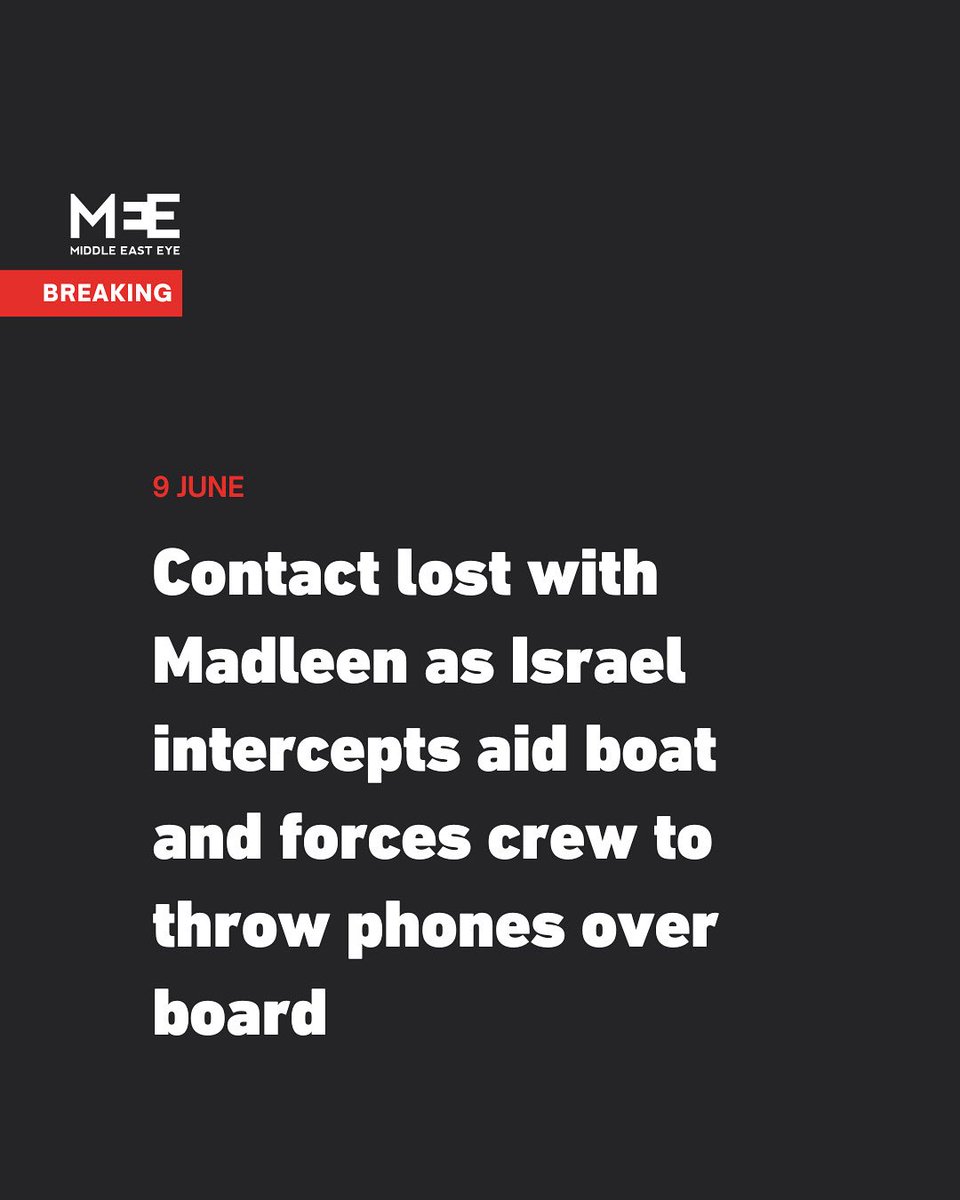 Breaking: Israel Seizes Gaza Aid Boat, Crew's Phones Thrown Overboard!