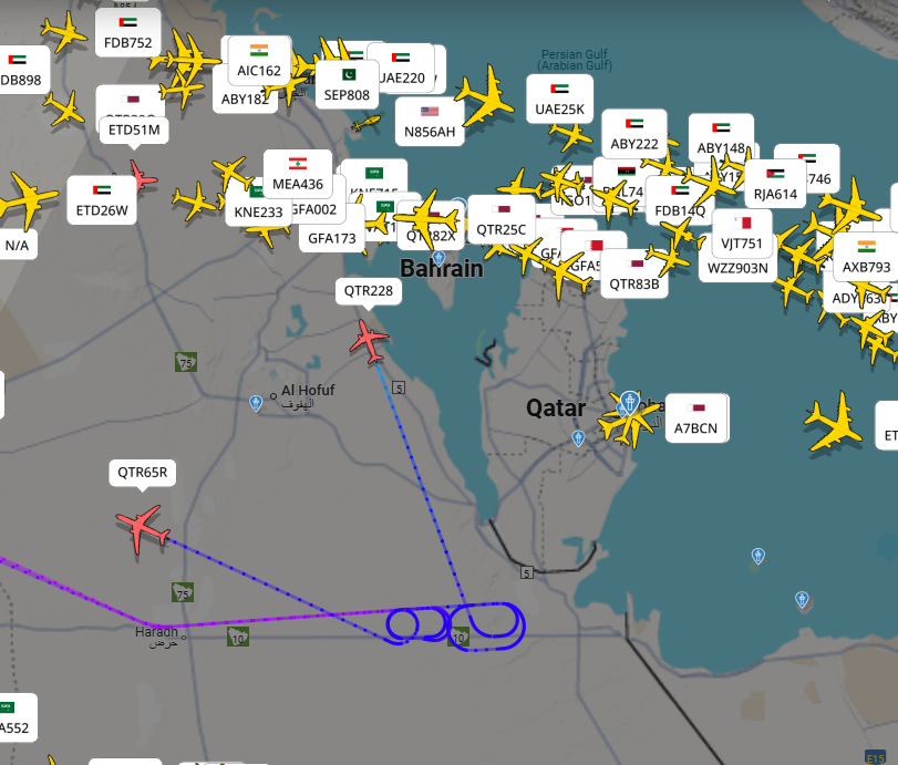 Breaking: Qatar Shuts Airspace, Flights Divert in Chaos!