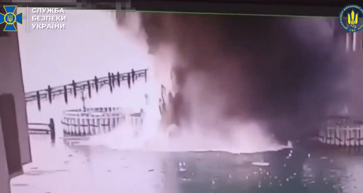Breaking: SBU's Underwater Strike Shuts Down Kerch Bridge!