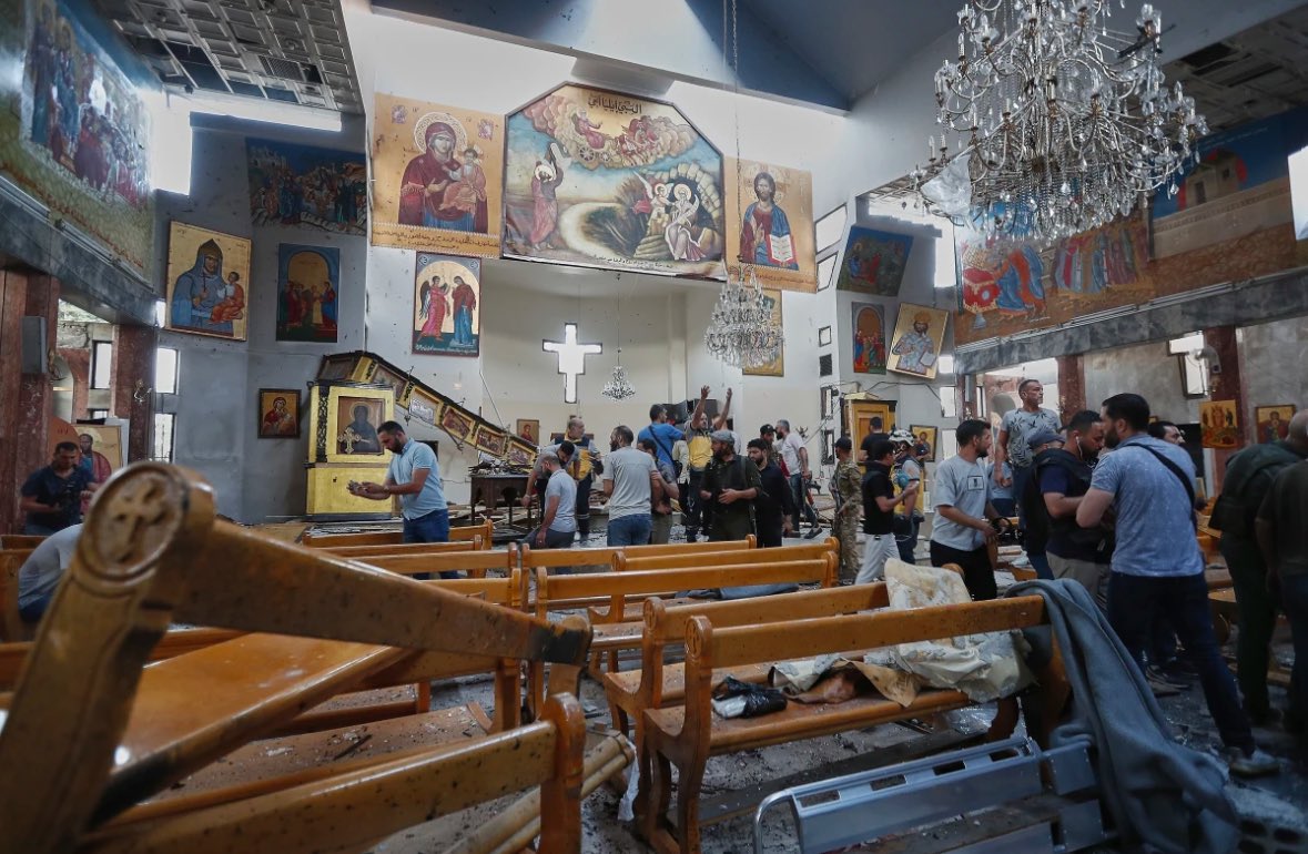 Breaking: Suicide Bomber Kills 22 Christians in Syria Liturgy  
Children Among Victims – Outrage Over Rising Christian Persecution