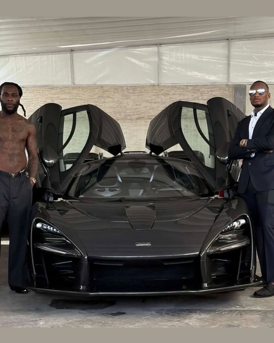 Burna Boy's $2M McLaren Senna Purchase Sparks Outrage in Nigeria!