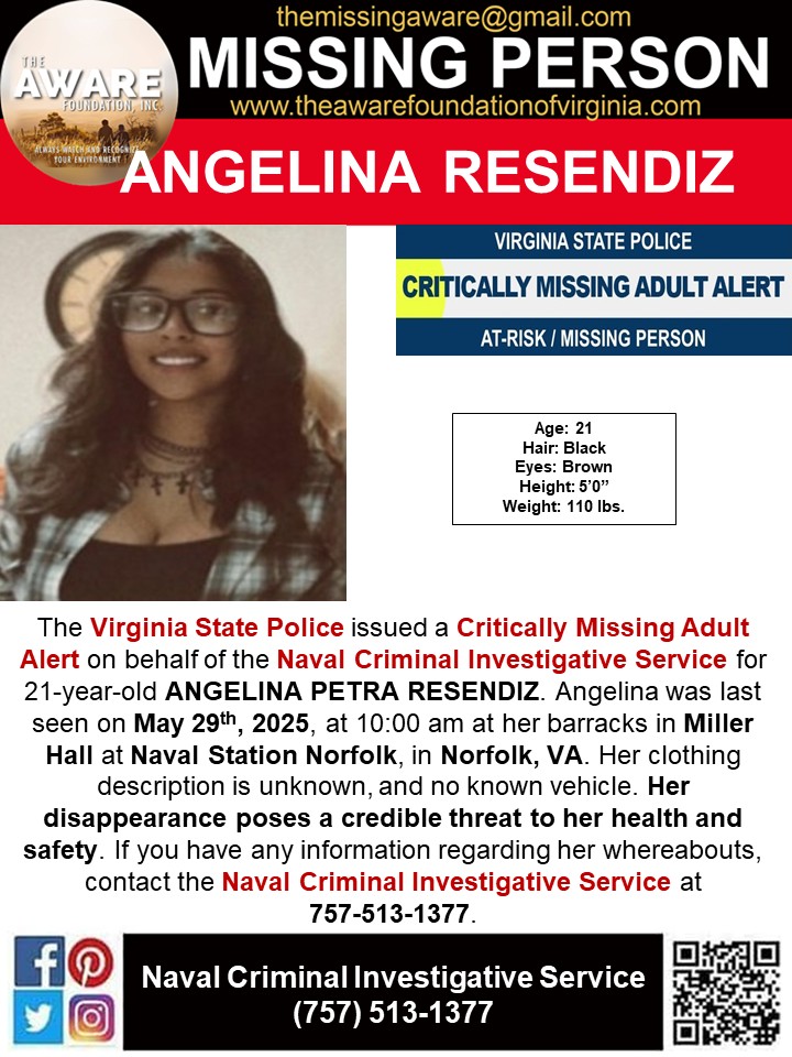 CRITICALLY MISSING: 21-Year-Old Navy Recruit Disappears!