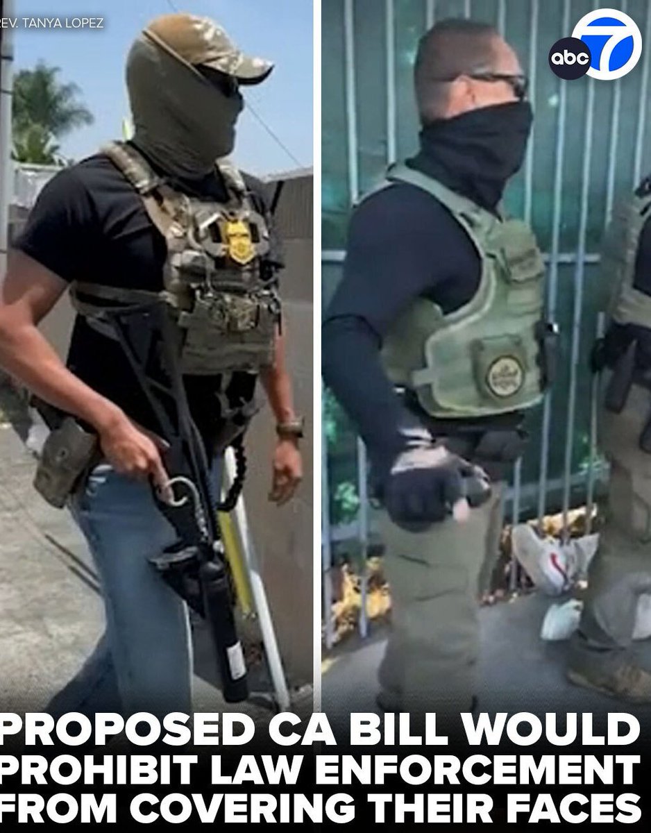 California: Masks for Looters, But ICE Must Show Their Faces?