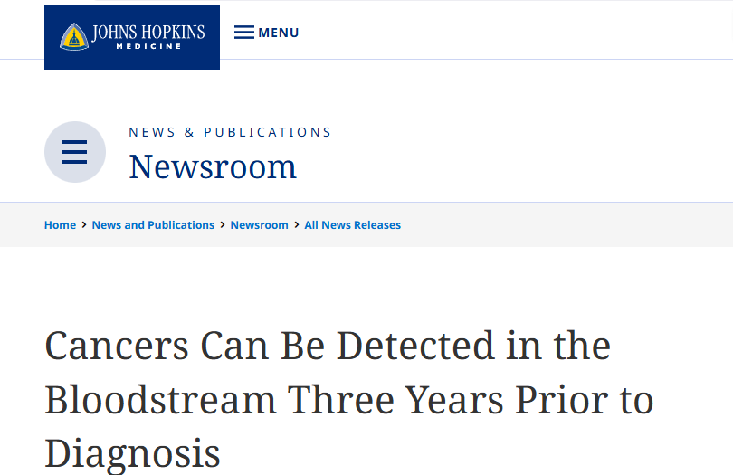 Cancer Detection Breakthrough: Blood Test Reveals Tumors 3 Years Early!