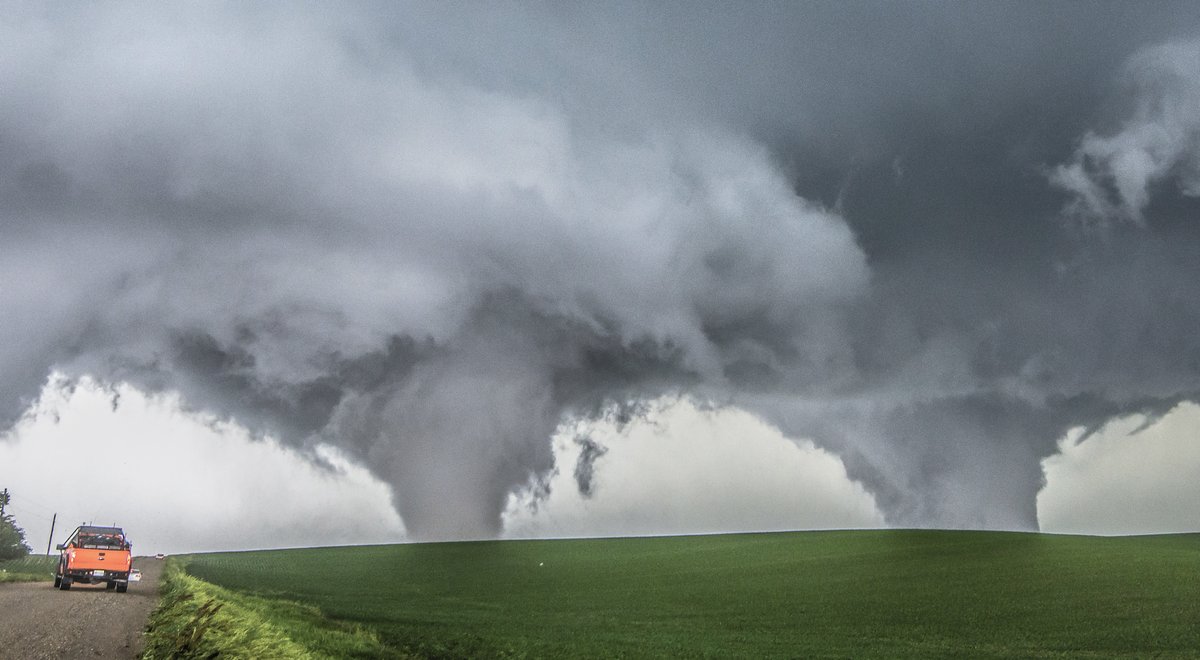 Catastrophic Tornado Outbreak: Nebraska Hit by Four EF4s!