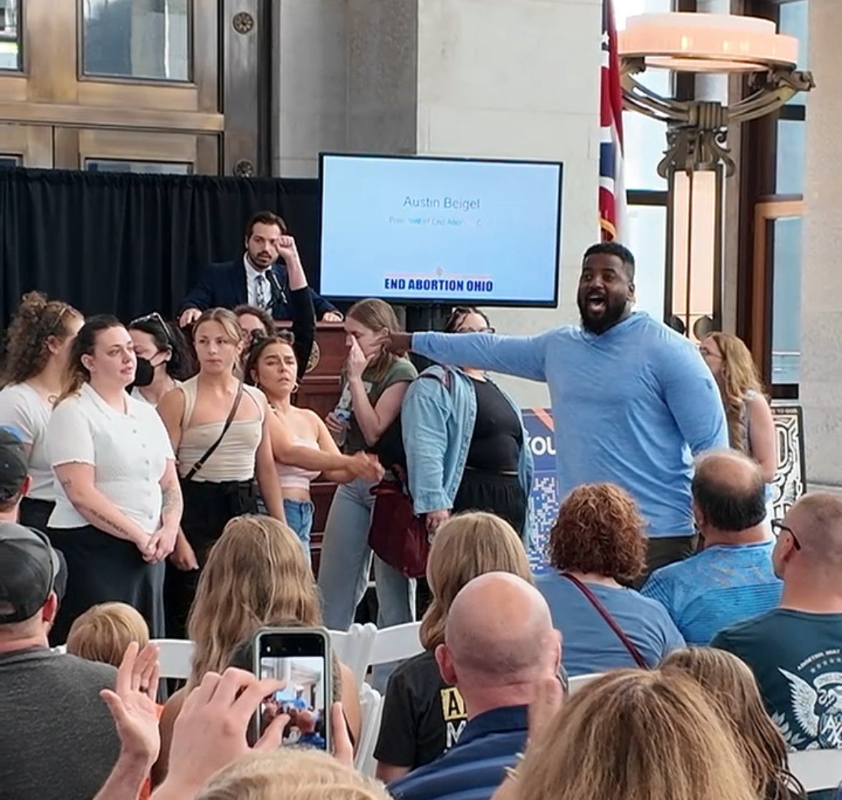 Chaos Erupts in Ohio Statehouse as Pro-Abortion Advocates Clash!