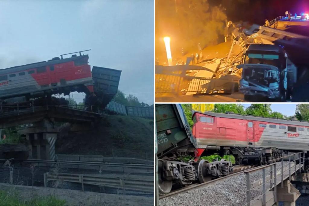 Chaos in Russia: 7 Dead as Bridges Collapse Near Ukraine!