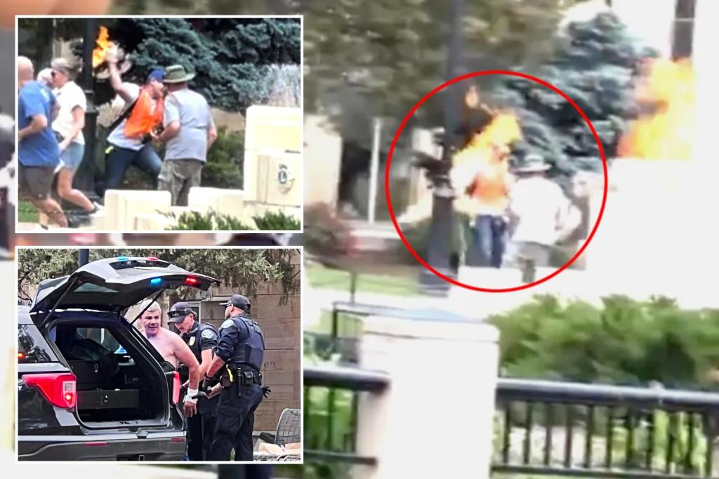 Colorado Terror Suspect Accidentally Sets Himself Ablaze in Attack