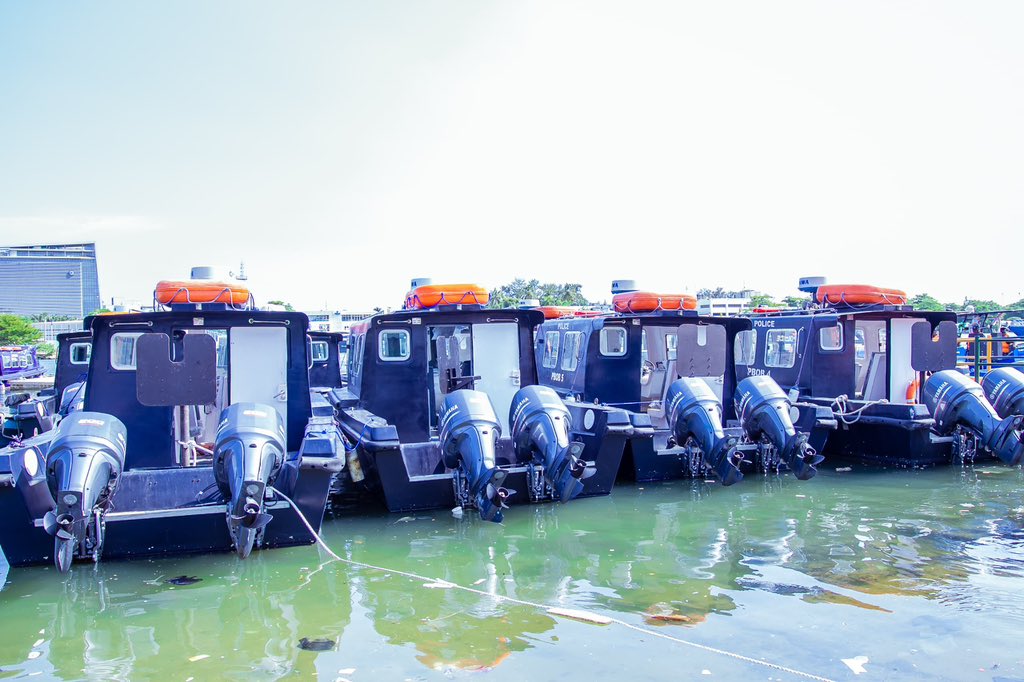 Controversy Erupts as Nigeria Unveils 31 New Gunboats for Police