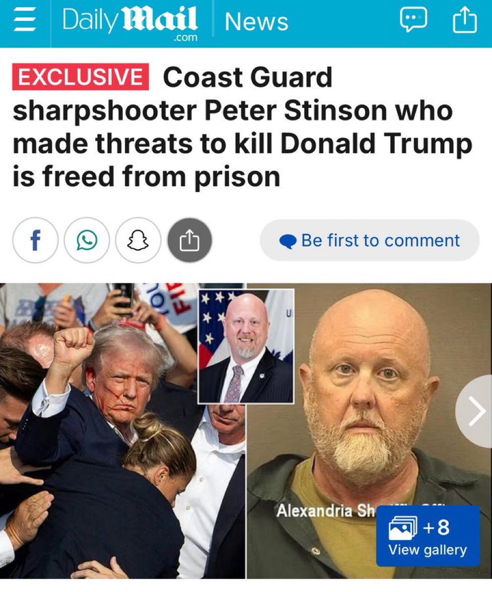 DOJ Silent While Trump Faces Direct Threat from Unhinged Lunatic!