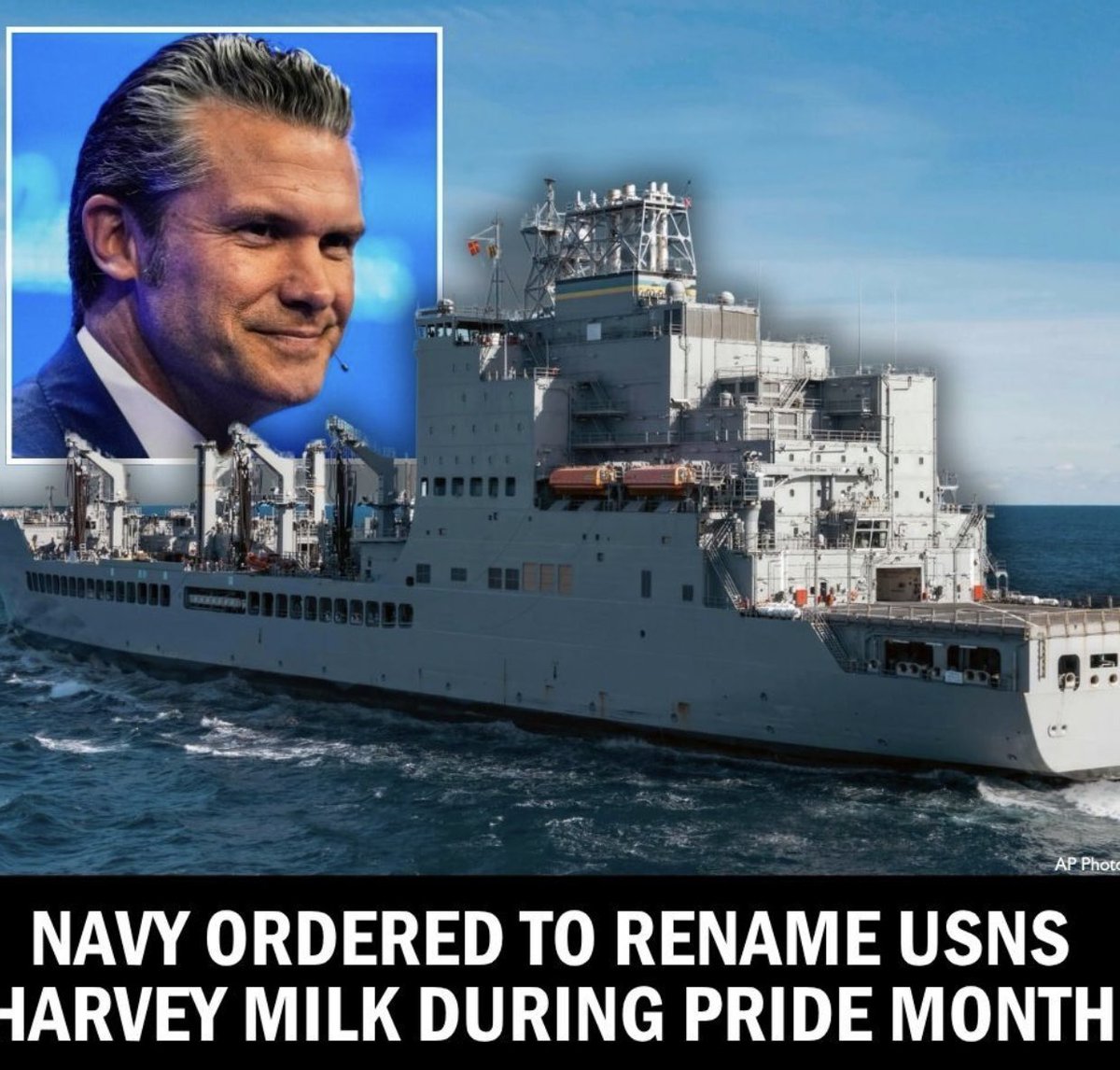 Defense Secretary Hegseth Orders Controversial USNS Name Change!