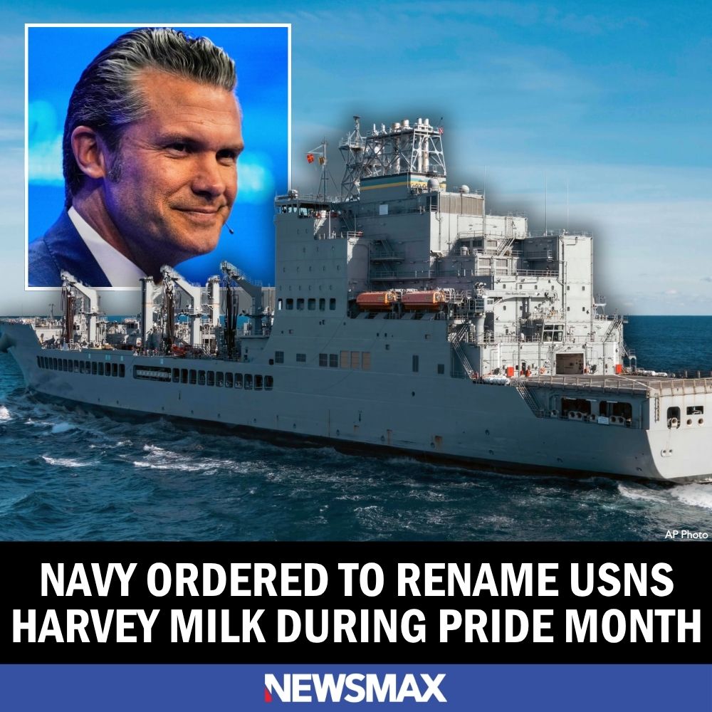 Defense Secretary Hegseth Orders USNS Harvey Milk Renaming!