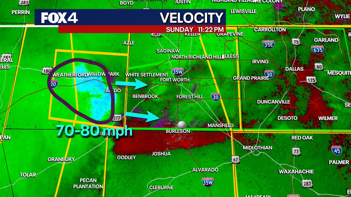EF0 Tornado Winds Hit Parker: Tornado Warning Canceled!