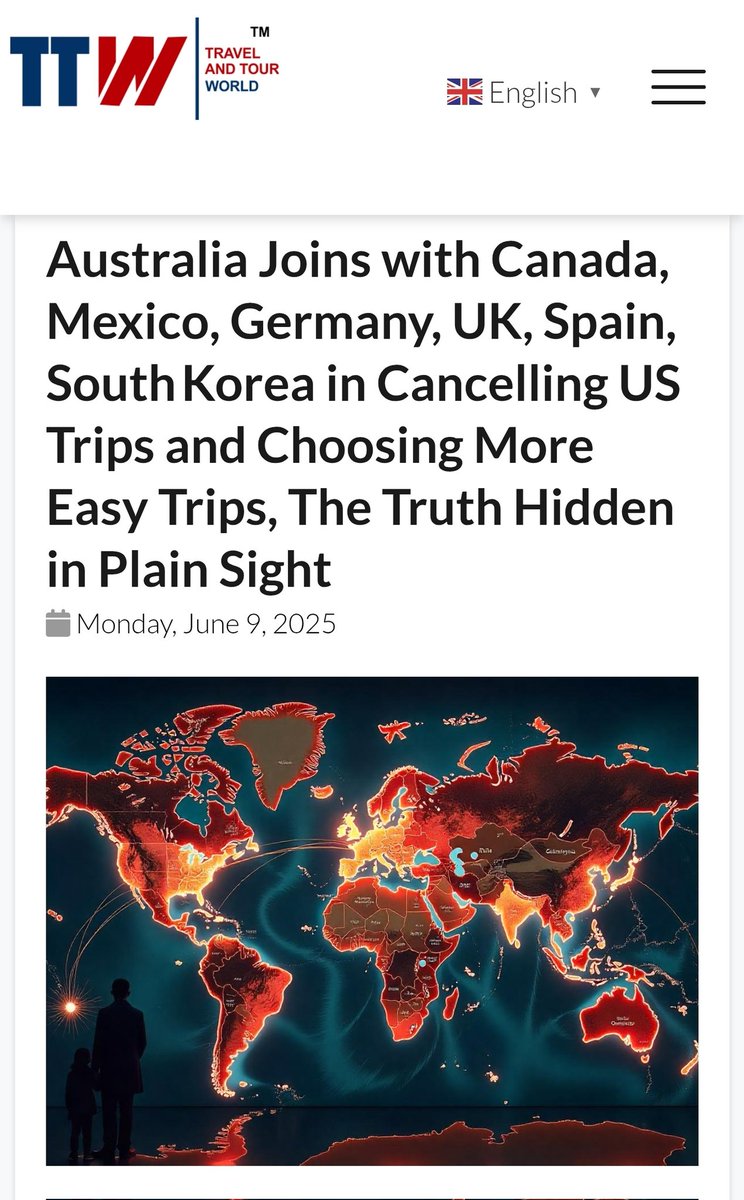 Europeans and Asians Flee Trump's America, Tourism Plummets!