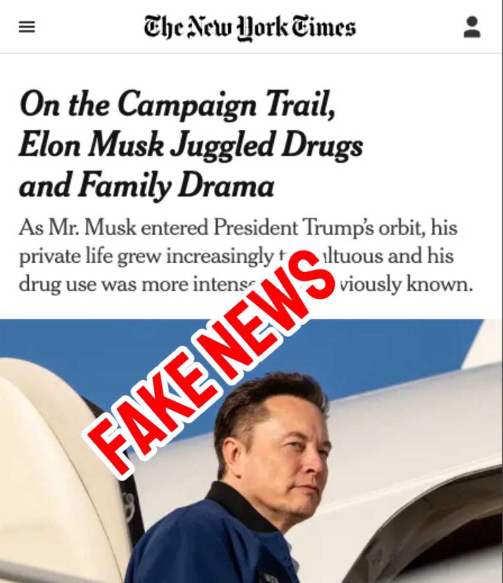 FAKE NEWS: NYTimes’ Drug Accusations Against Elon Musk REVEALED!