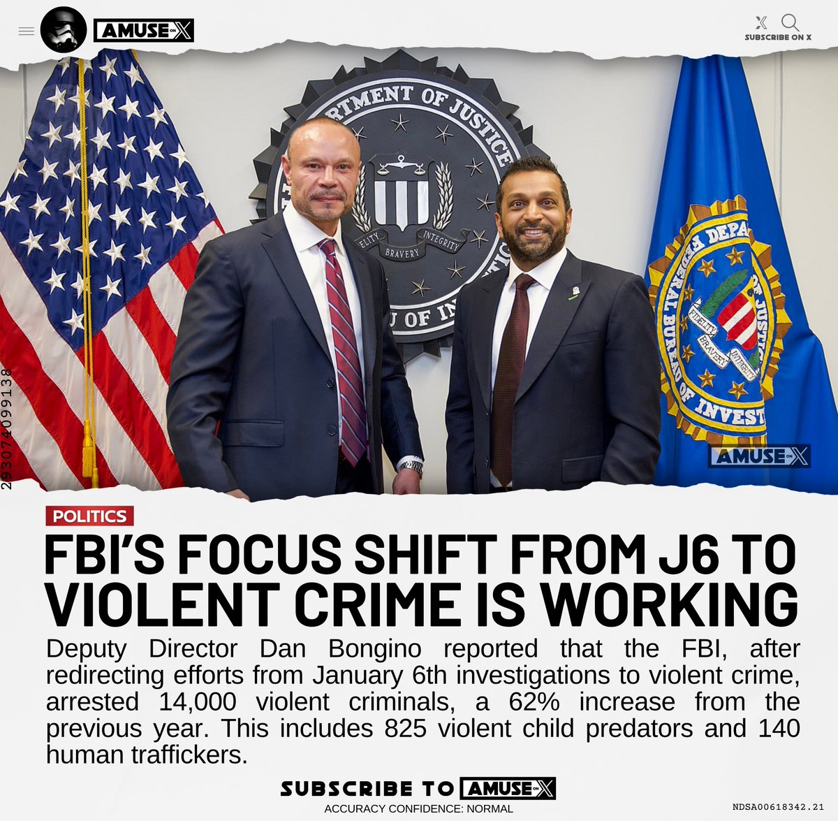 FBI's Shift from Politics to Crime Solves 14,000 Cases!