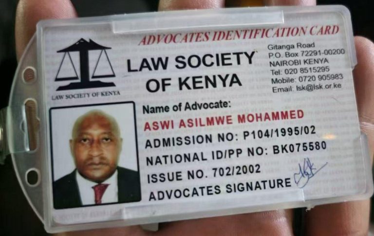 Fake LSK Advocate Card: Masquerader Exposed in Shocking Scandal!