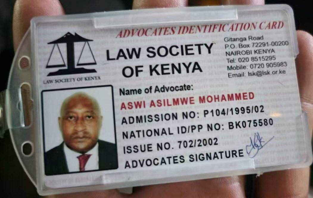Fake LSK Advocate Card: Masquerader Exposed in Shocking Scandal!