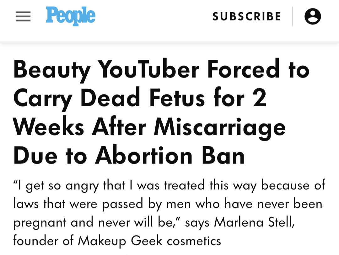 Famous YouTuber's Heart-Wrenching Ordeal Amid Texas Abortion Ban