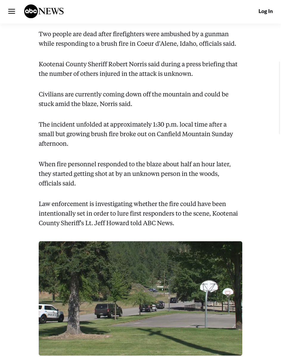 Firefighters Ambushed by Gunman: 2 Dead in Shocking Attack!
