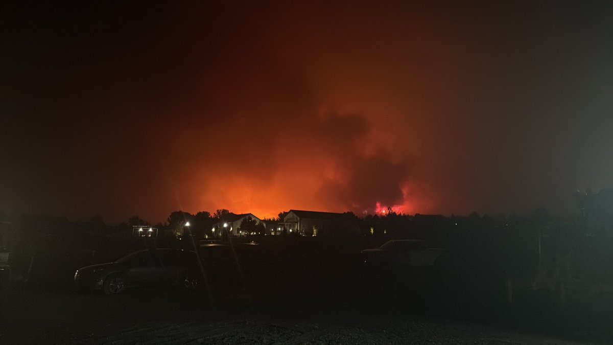 Forsyth Fire Explodes: 1000 Acres Burned, No Structures Lost!