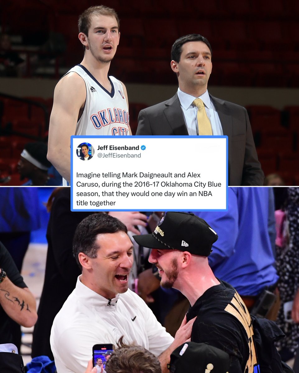 From G League Grind to Glory: Caruso & Daigneault's Shocking Rise!