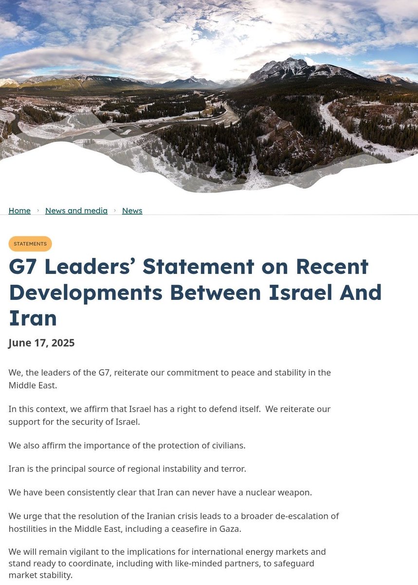 G7 Backs Israel Amid Escalation: A Bold Stance or Dangerous Provocation?