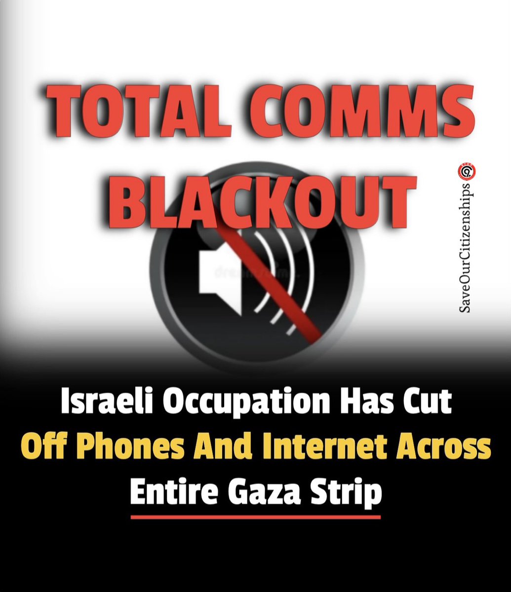 Gaza's Communication Blackout: Silence Amidst Genocidal Brutality