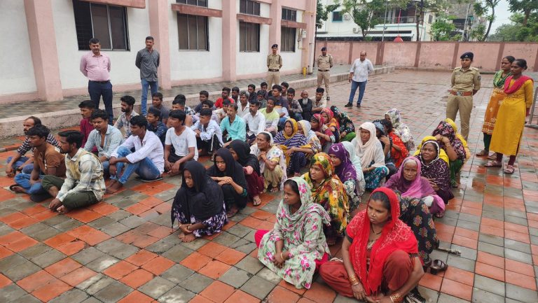 Gujarat Police's Shocking Raid: Over 200 Bangladeshis Detained!