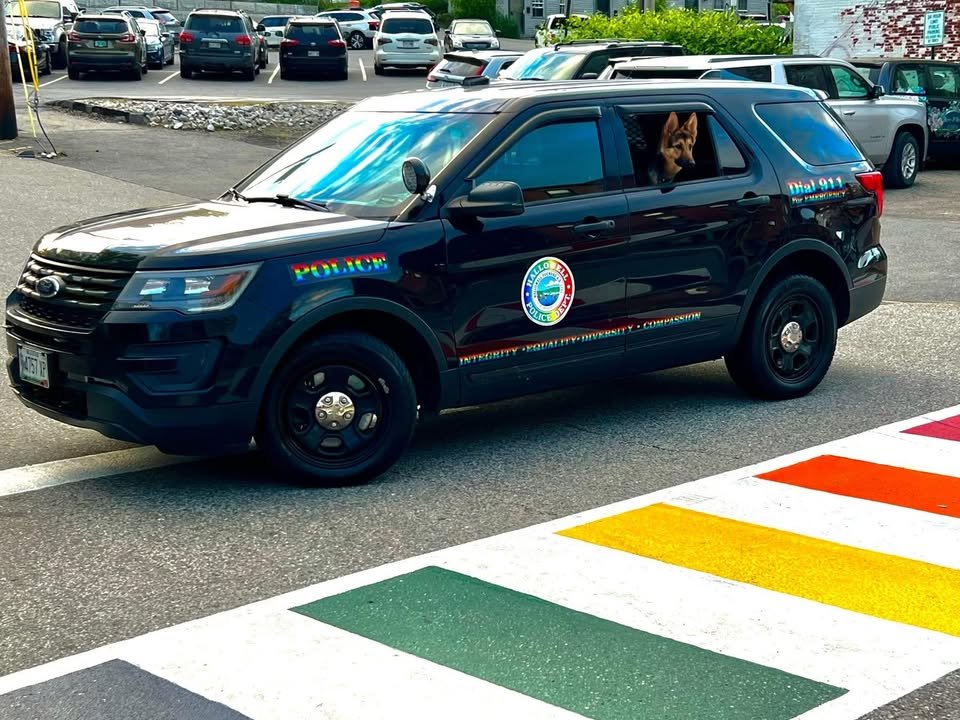 Hallowell's Pride Police Cruiser Sparks Outrage: A Bold Statement!