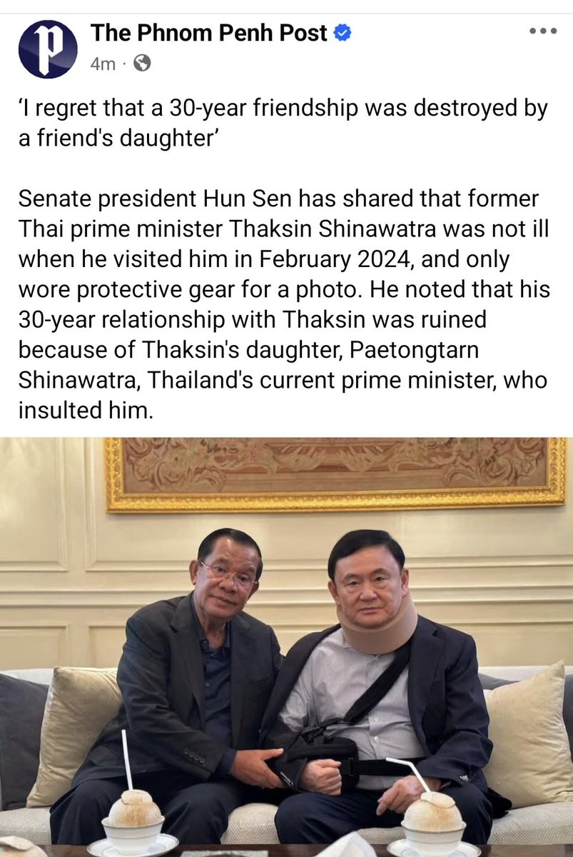 Hun Sen Blames Friend's Daughter for 30-Year Friendship Ruin!