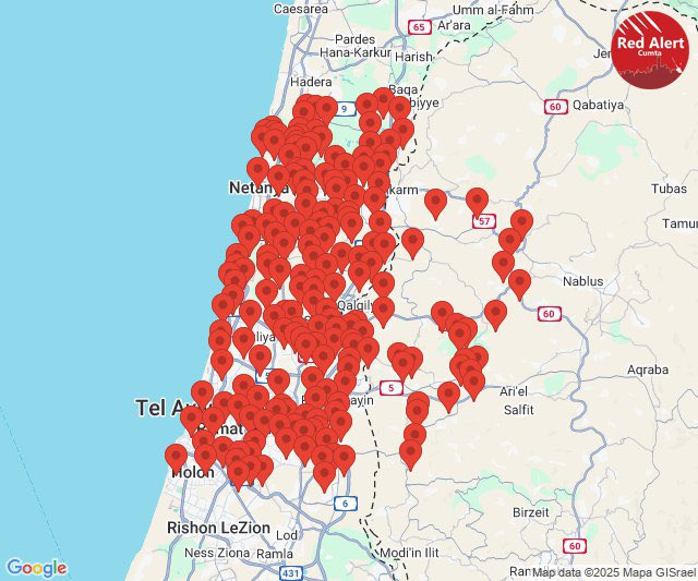 🚨 IRAN UNLEASHES FIFTH BALLISTIC SALVO ON ISRAEL, CHAOS ENSUES!