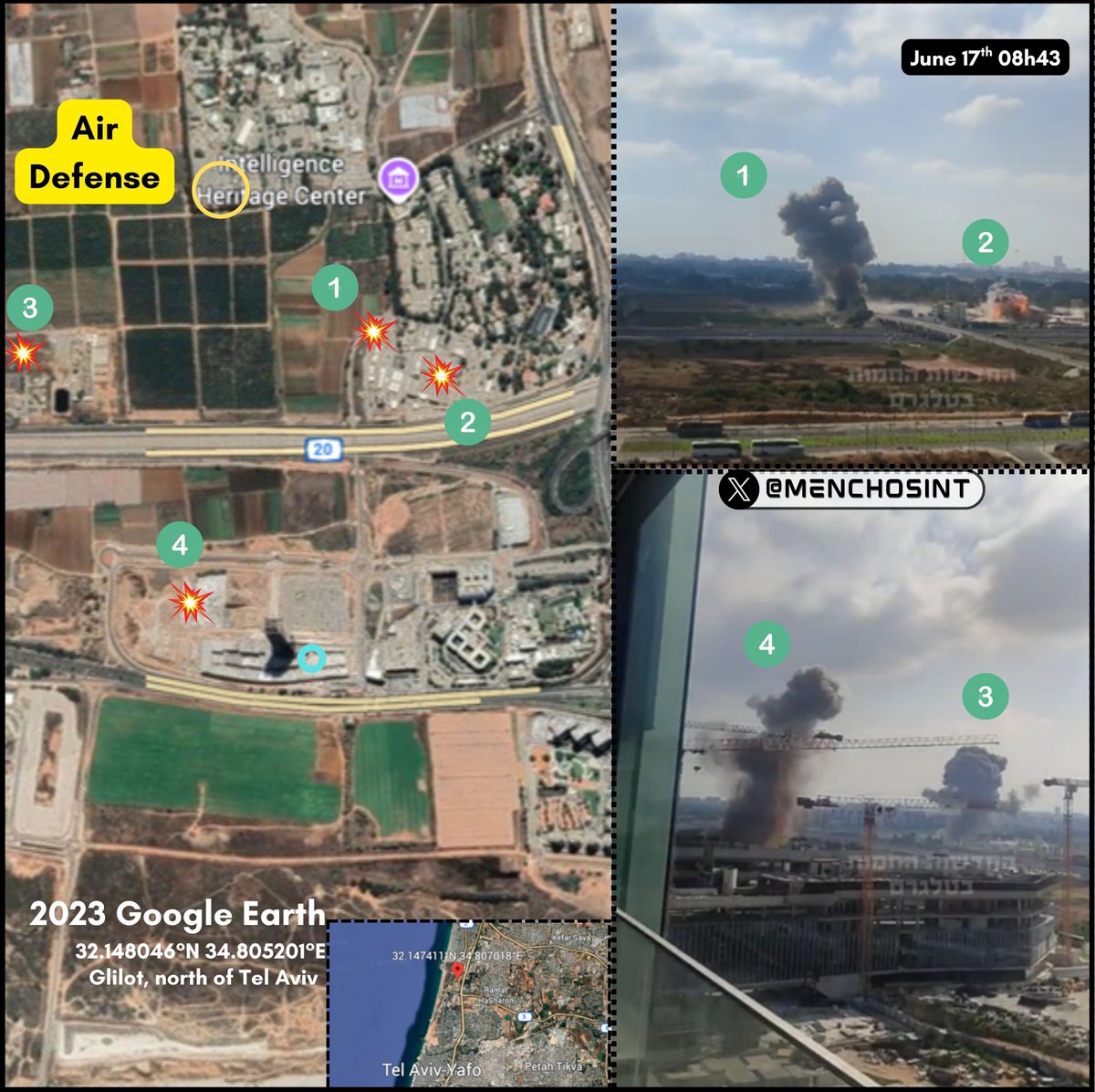 Iran Strikes Critical Israeli Intel Sites: Escalation Looms!  
Missile Attack Targets Mossad Facilities, Sparks Global Tensions!