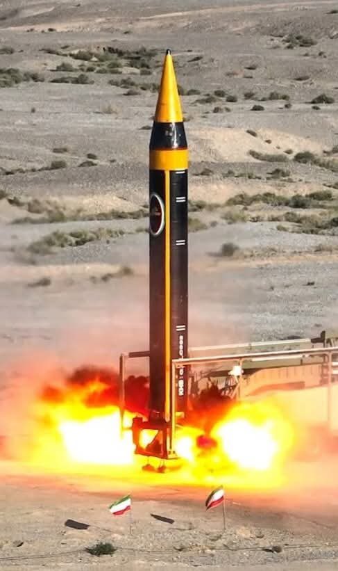 Iran's Khorramshahr Missile Fired, Israel's Defense Strikes Back!